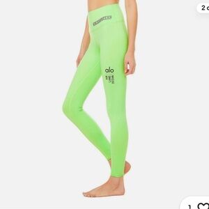 Alo Yoga Green NeonLime full Set
